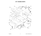 KitchenAid KFGC558JSS05 48" chassis parts diagram