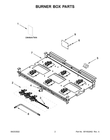 Burner box parts