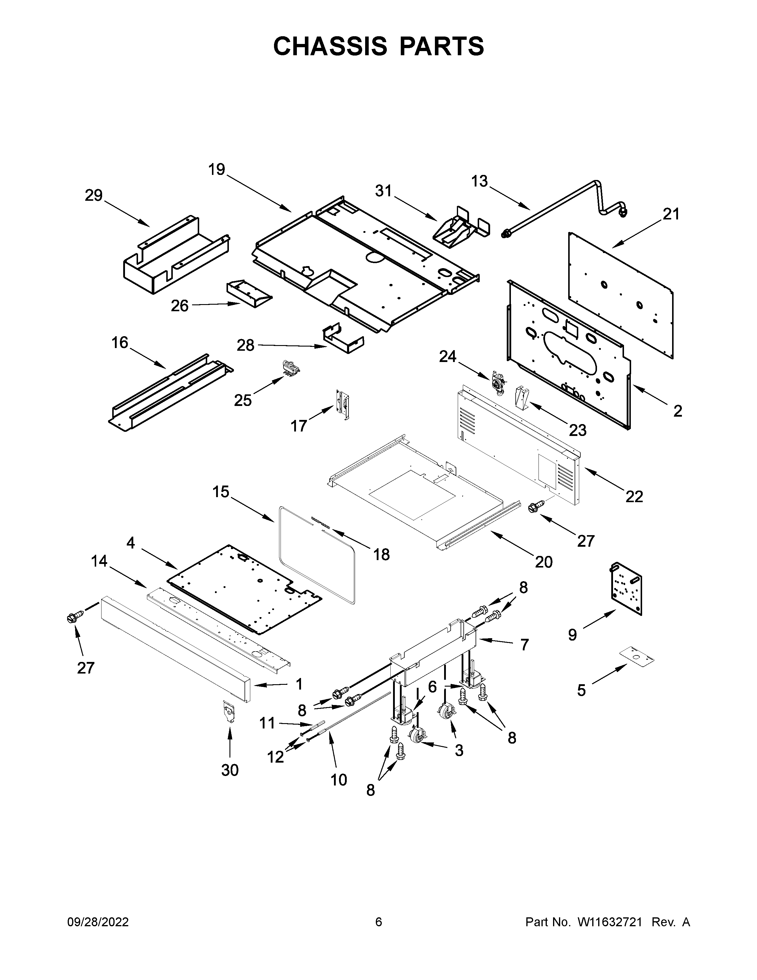 Chassis parts