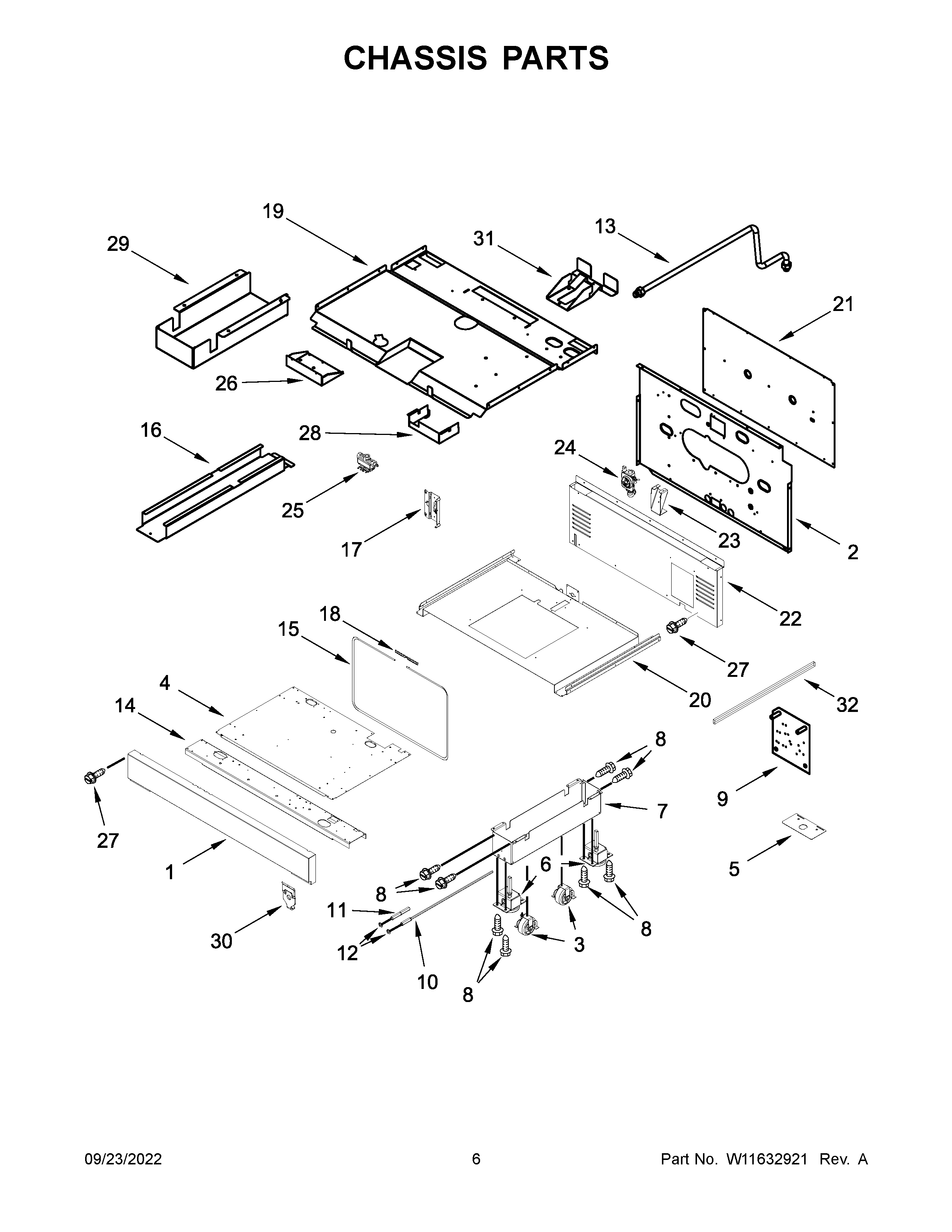 Chassis parts