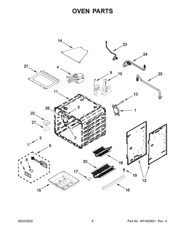 Oven parts
