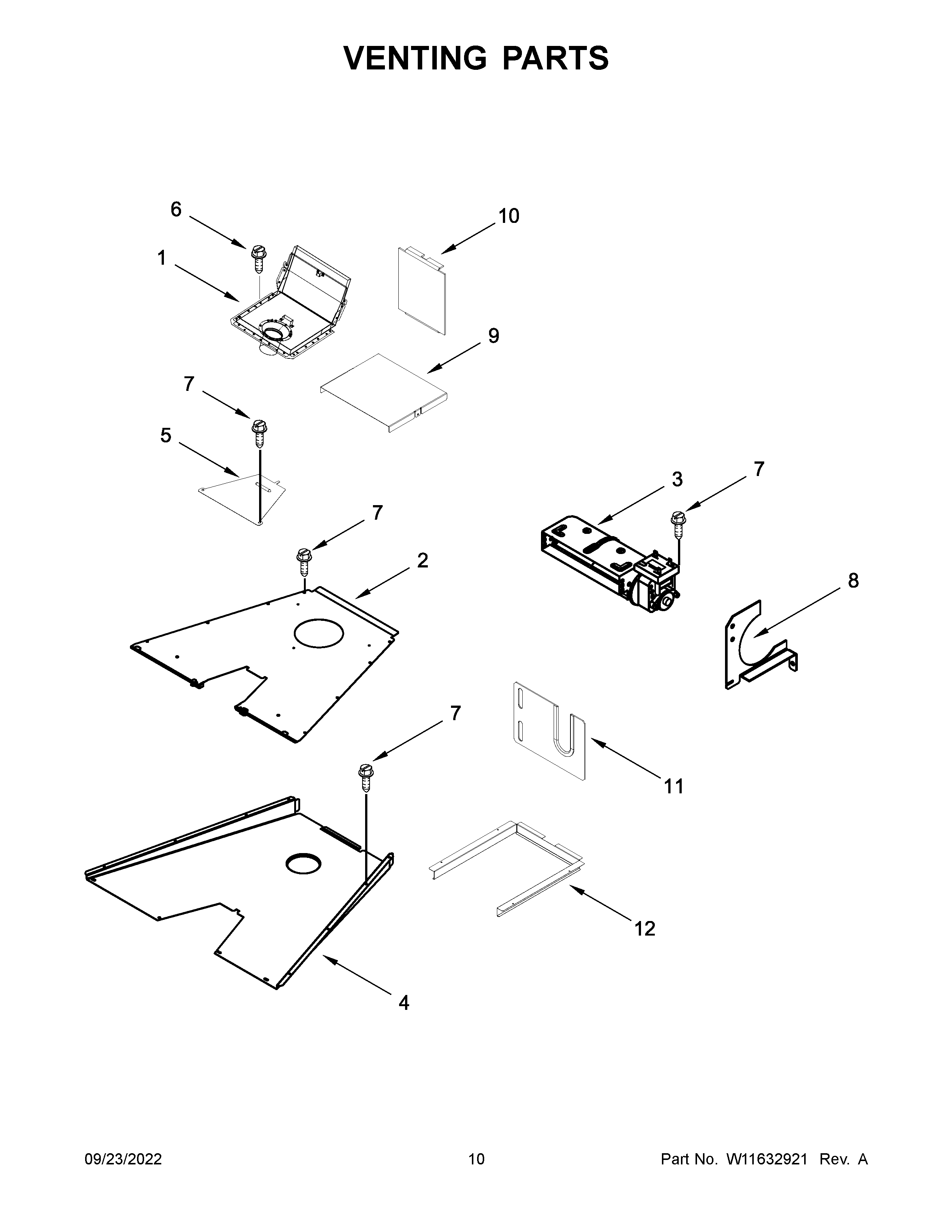 Venting parts