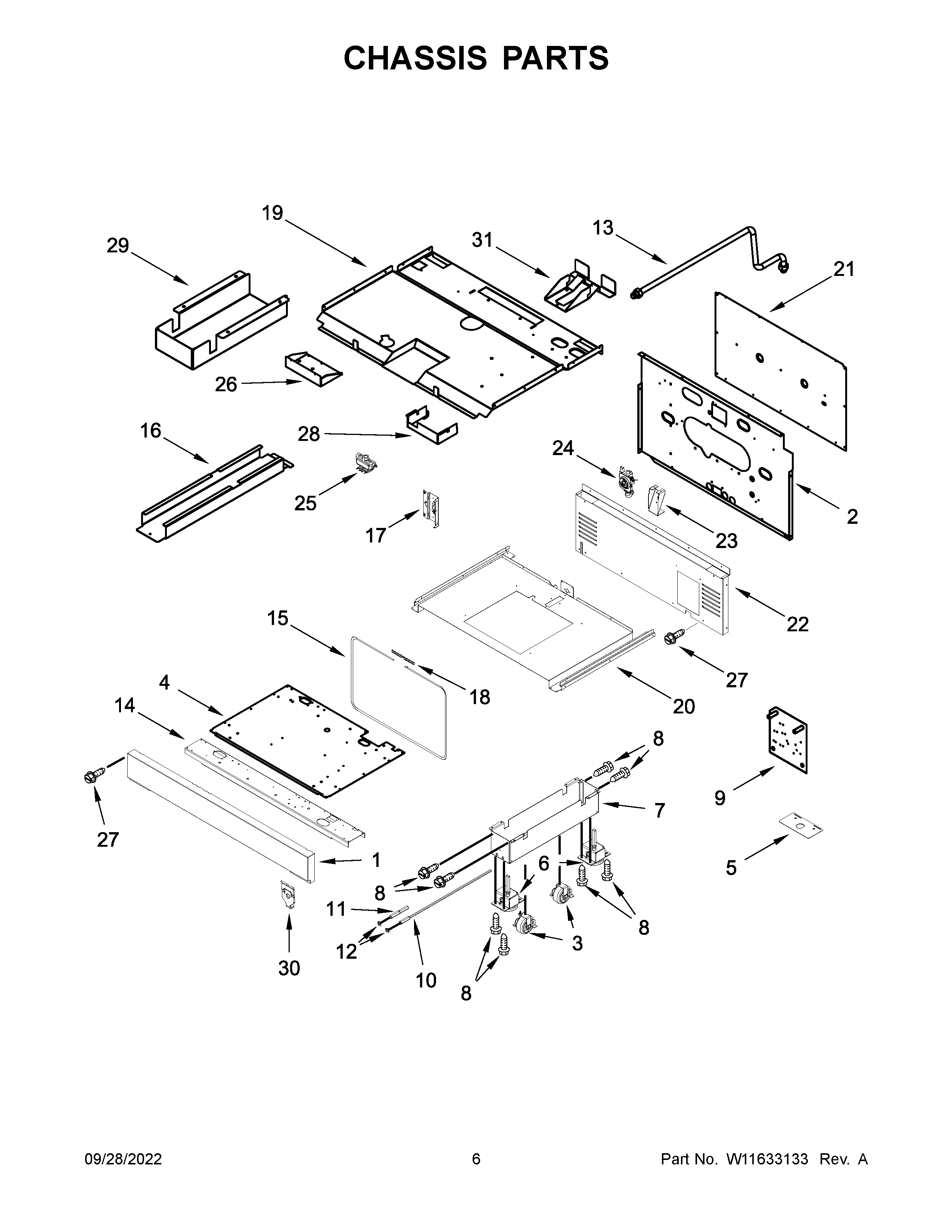 Chassis parts