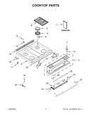 Cooktop parts