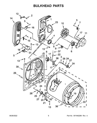 Bulkhead parts