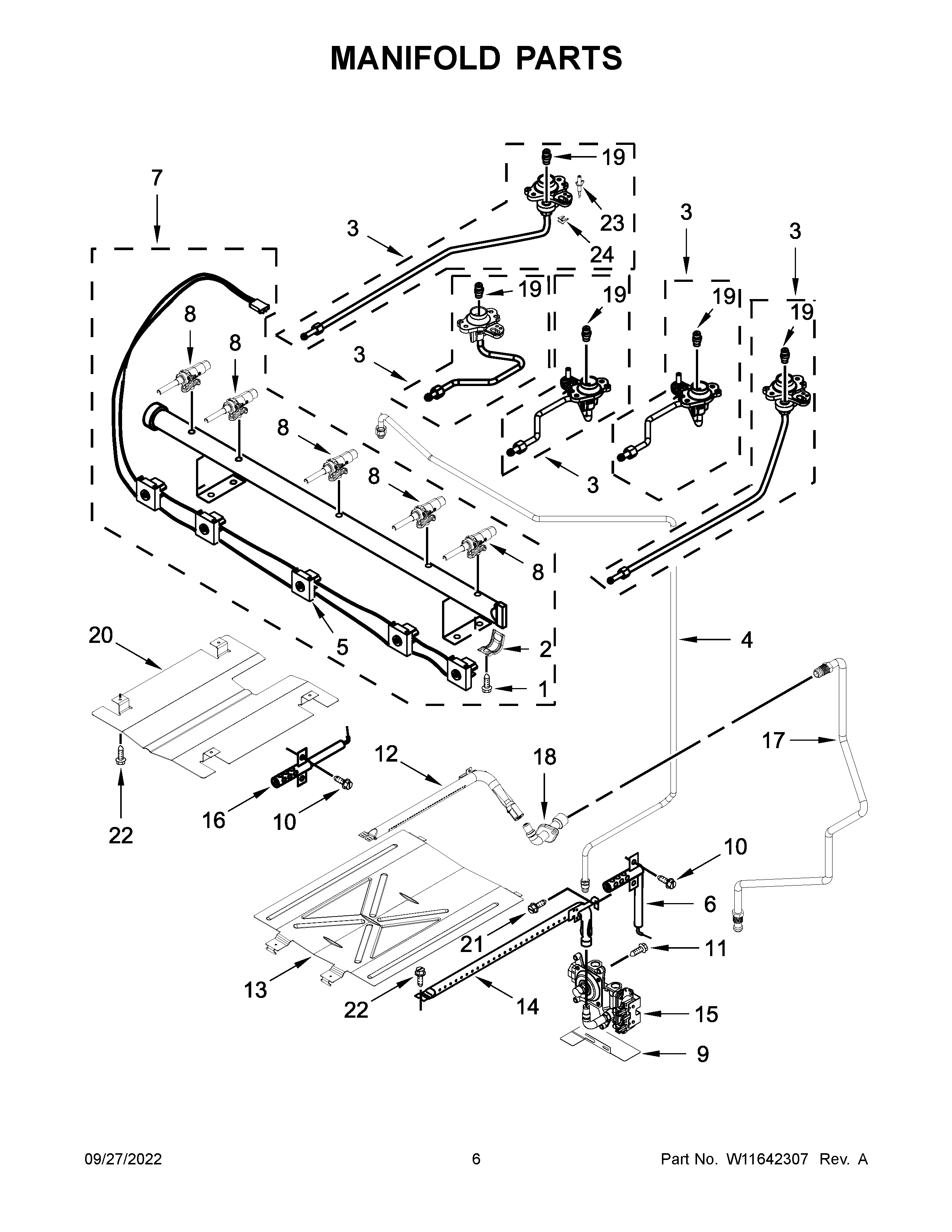 Manifold parts