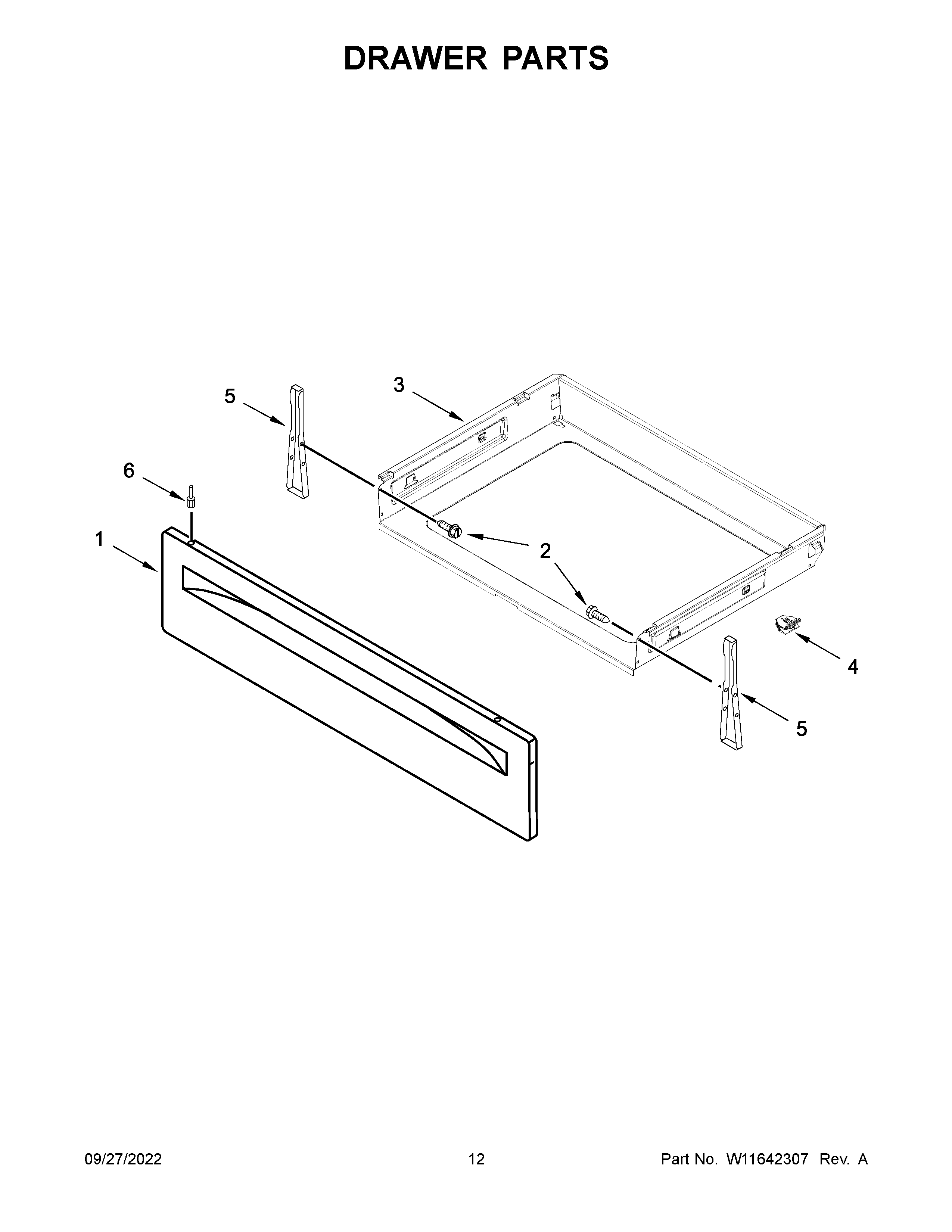 Drawer parts