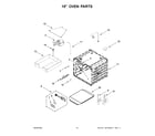 KitchenAid KFGC558JAV05 18" oven parts diagram