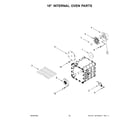 KitchenAid KFGC558JAV05 18" internal oven parts diagram