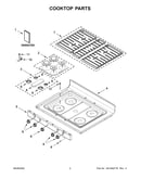 Cooktop parts