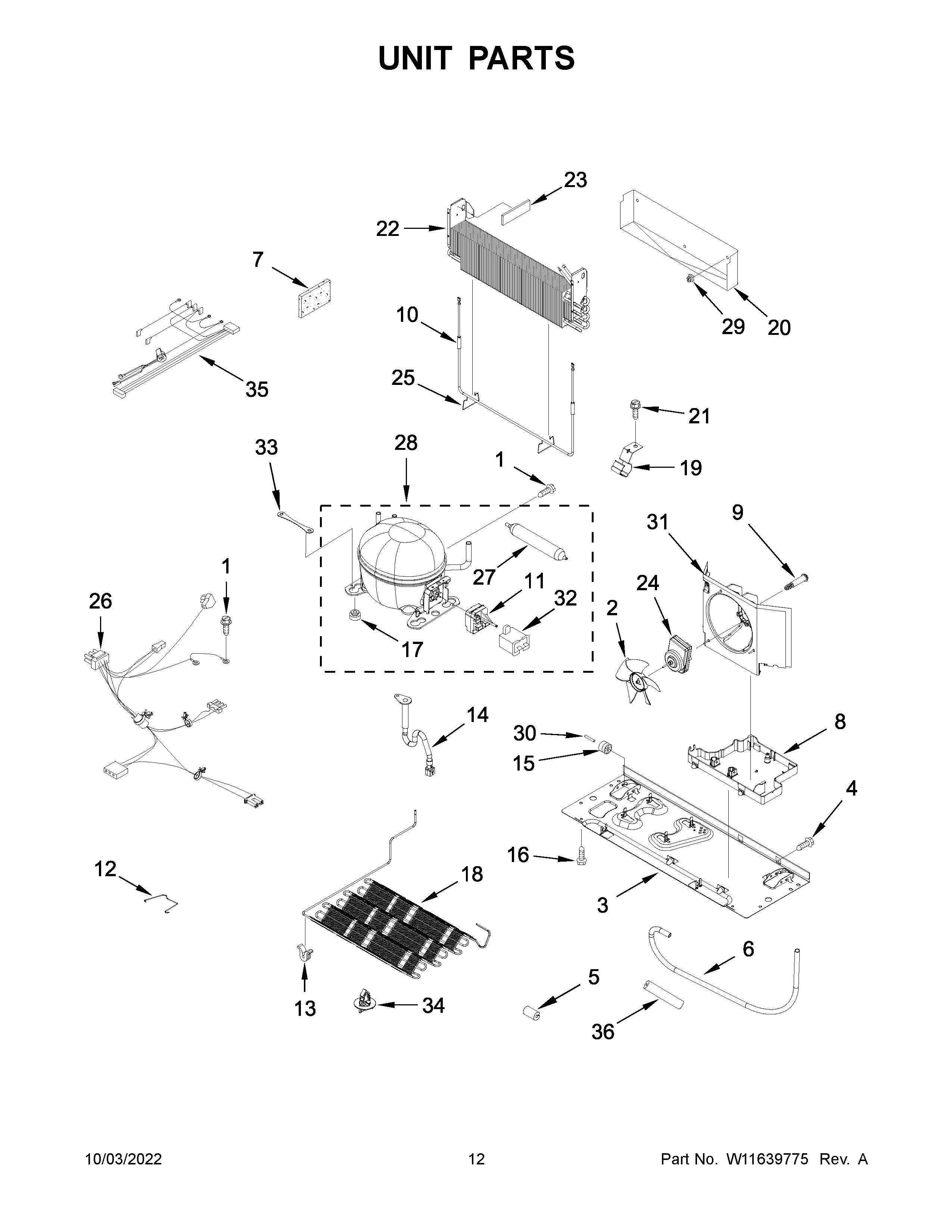 Unit parts