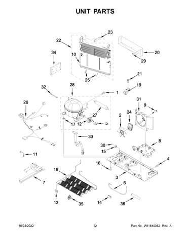 Unit parts