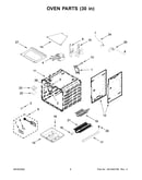 Oven parts (30 in)