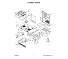 KitchenAid KUWR304ESS02 cabinet parts diagram