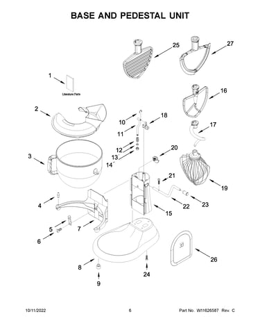 Base and pedestal unit