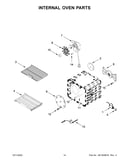 Internal oven parts