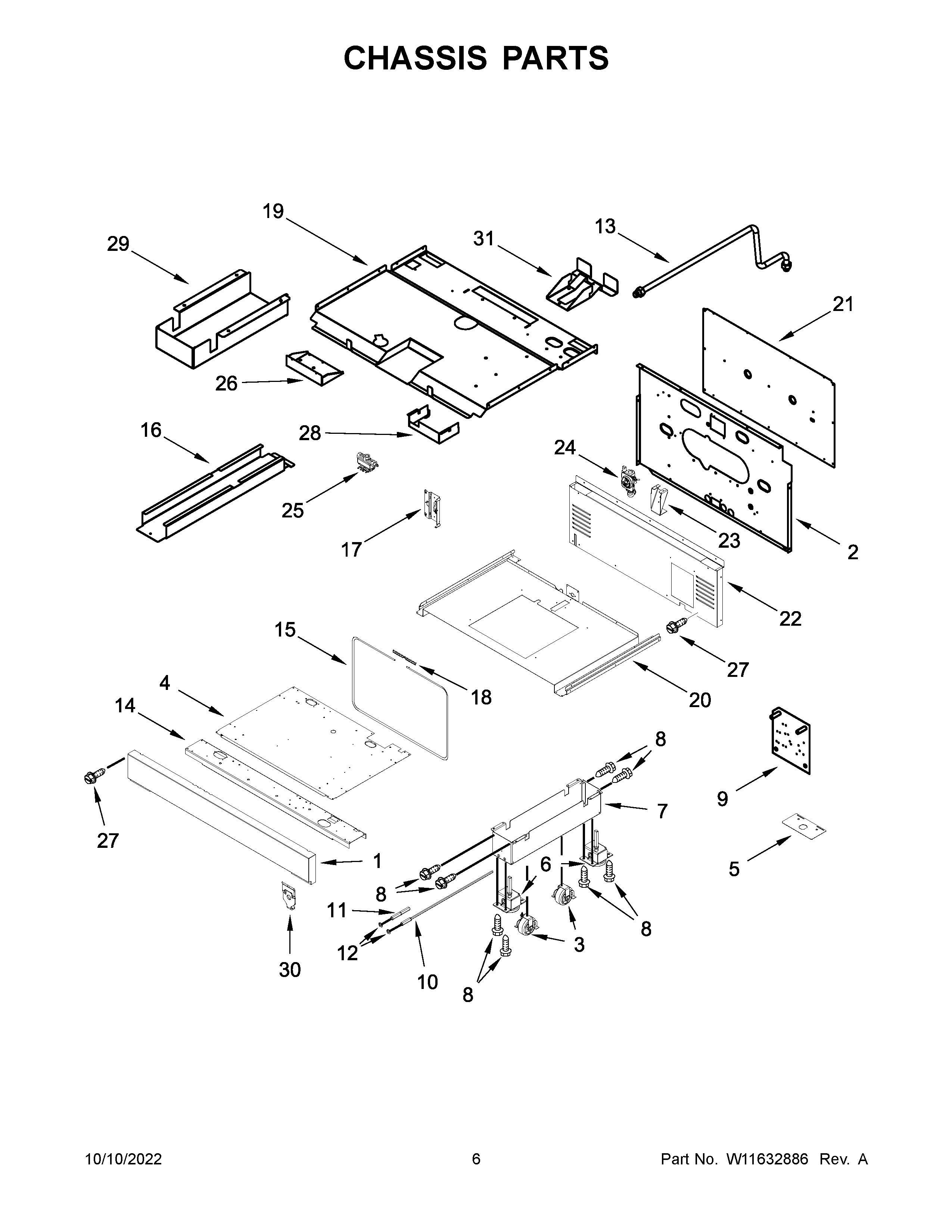 Chassis parts