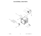 KitchenAid KFGC558JYP05 18-in internal oven parts diagram