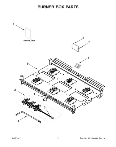 Burner box parts
