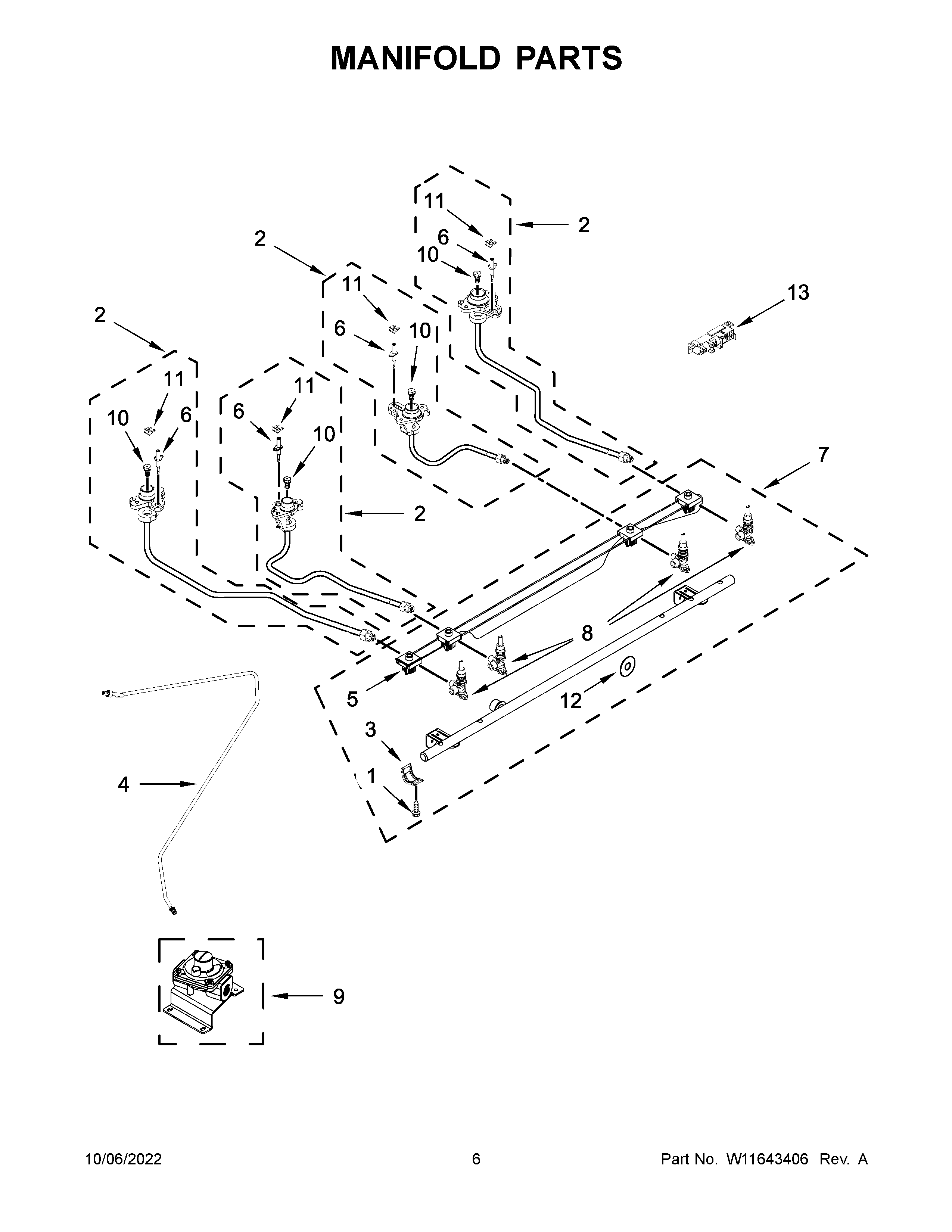 MANIFOLD PARTS