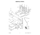 Maytag MGS8800FZ5 manifold parts diagram