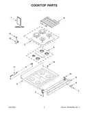 Cooktop parts