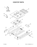 Cooktop parts
