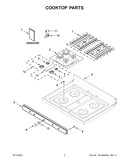 Cooktop parts