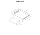 Whirlpool YWFE775H0HB4 drawer parts diagram