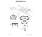 Whirlpool WMH78519LZ00 turntable parts diagram