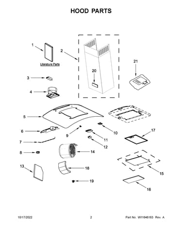 Hood parts