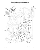 Dryer bulkhead parts