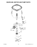 Gearcase, motor and pump parts
