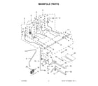 KitchenAid JGS1450ML0 manifold parts diagram