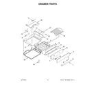 KitchenAid JGS1450ML0 drawer parts diagram
