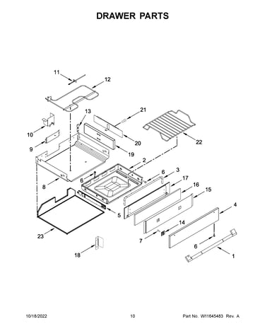 Drawer parts