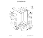 KitchenAid KBSN708MBS00 cabinet parts diagram