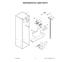 KitchenAid KBSN708MBS00 refrigerator liner parts diagram