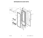 KitchenAid KBSN708MPS00 refrigerator door parts diagram