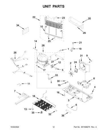 Unit parts