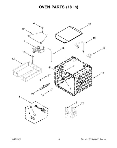 Oven parts (18 in)