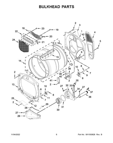 Bulkhead parts