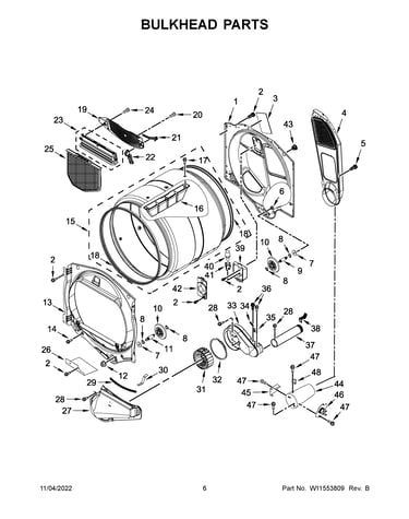 Bulkhead parts