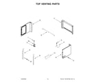 Jenn-Air JMW3430LM00 top venting parts diagram