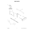 KitchenAid KMBP100ESS20 oven parts diagram