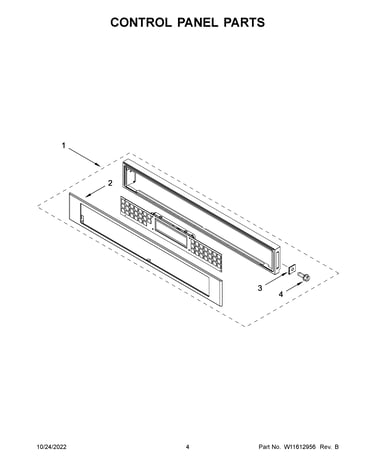 Control panel parts