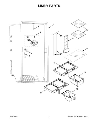 Liner parts