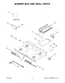 Burner box and grill parts