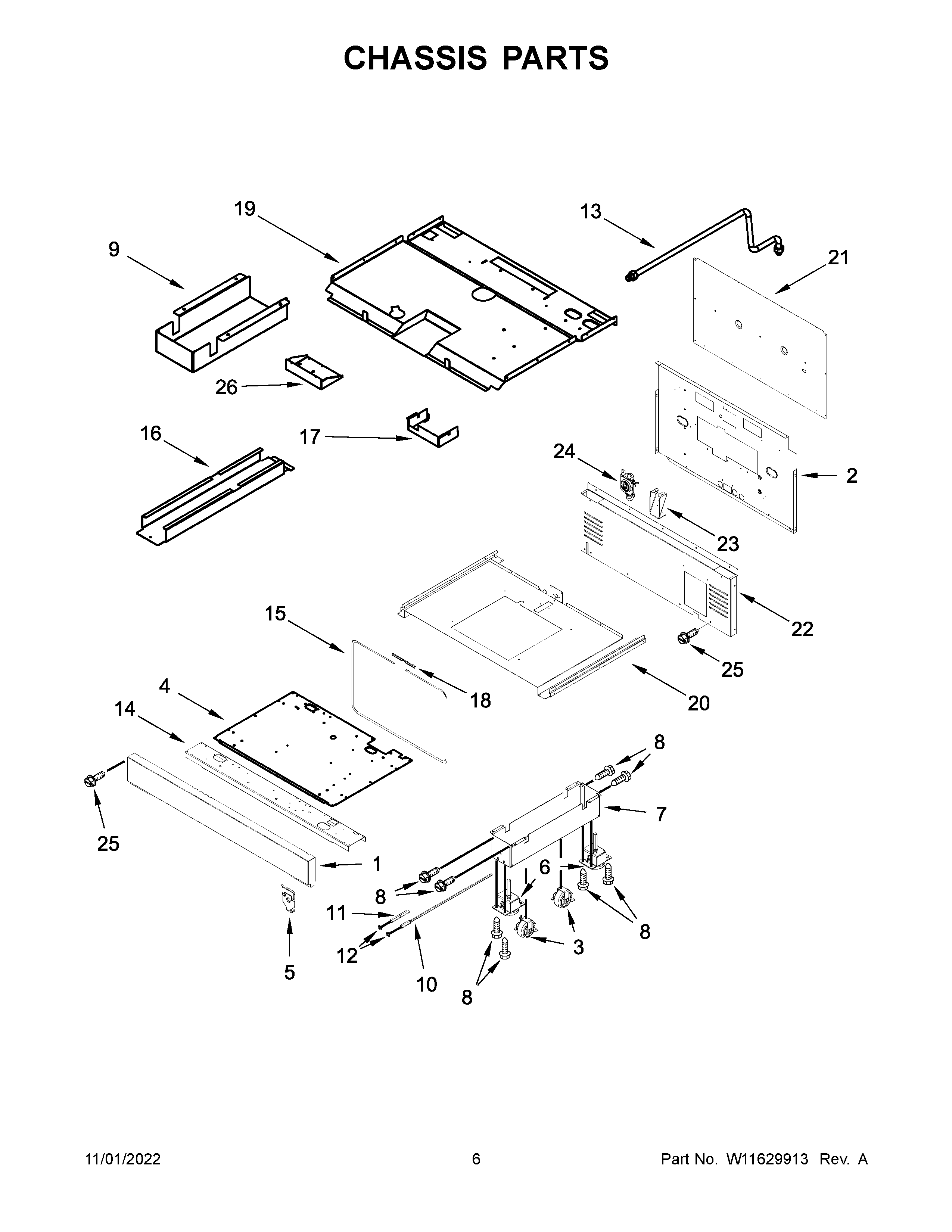 Chassis parts