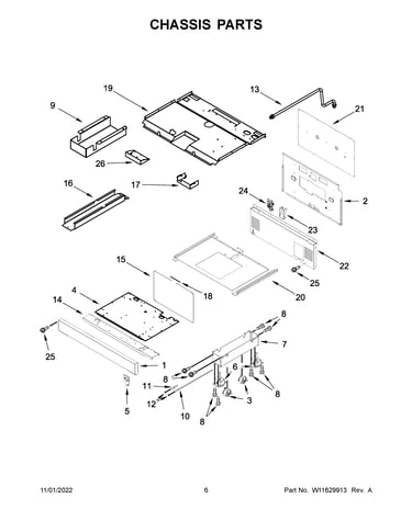 Chassis parts